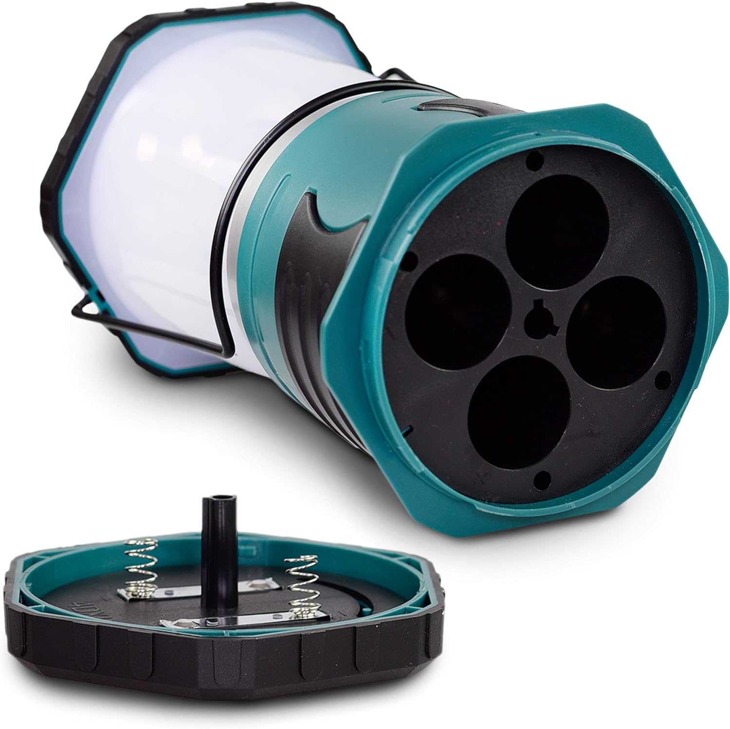 Blazin' Sun 1500 Lumen | Battery Lanterns for Power Outages, Emergency, Hurricane, Camping | LED Lantern with up to 200 Hour Runtime (Teal)