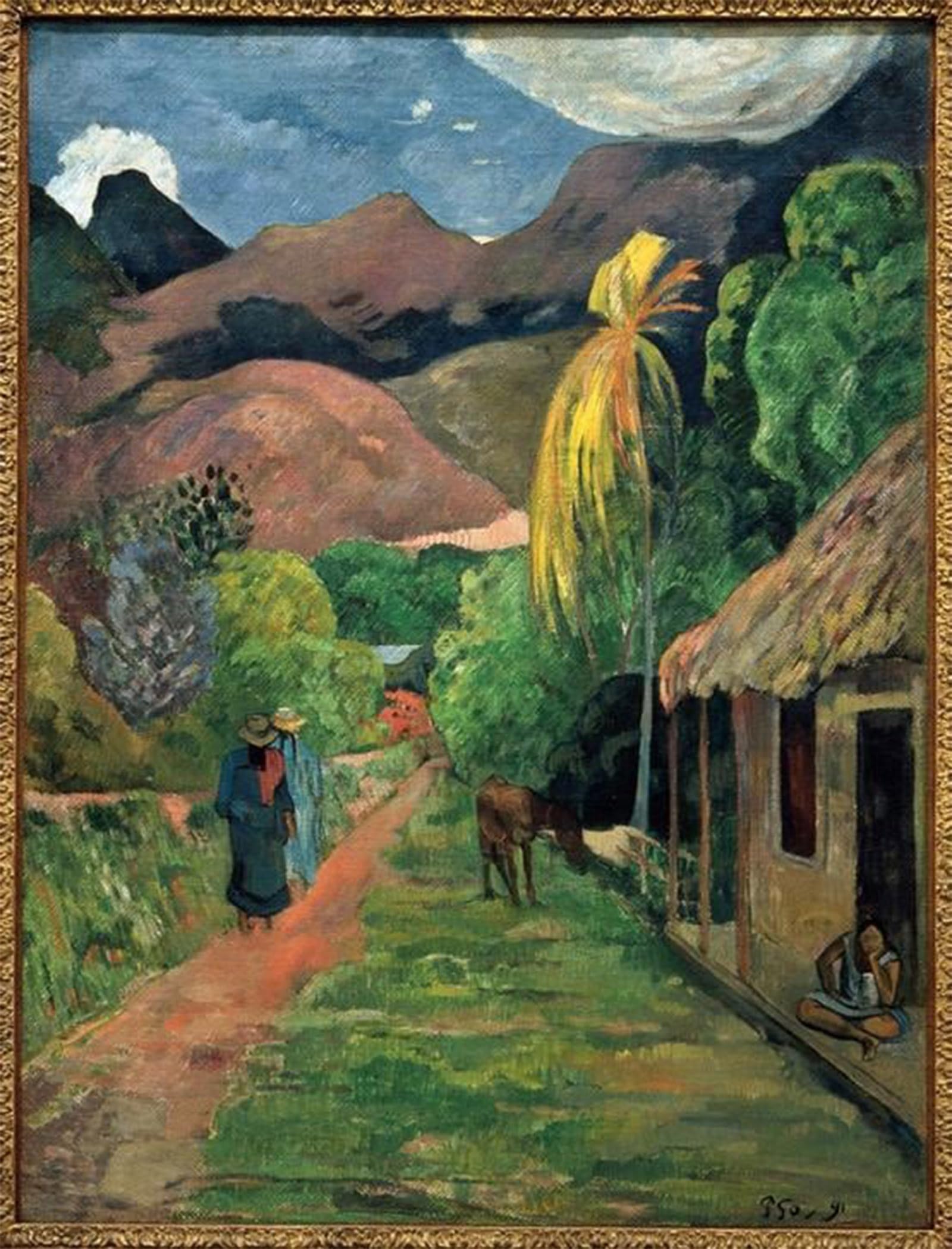 POSTERIIk Vintage Art Print Images Pictures Print famous artist by Paul Gauguin Modern Colour Posters for Office Home Decor 60x90cm