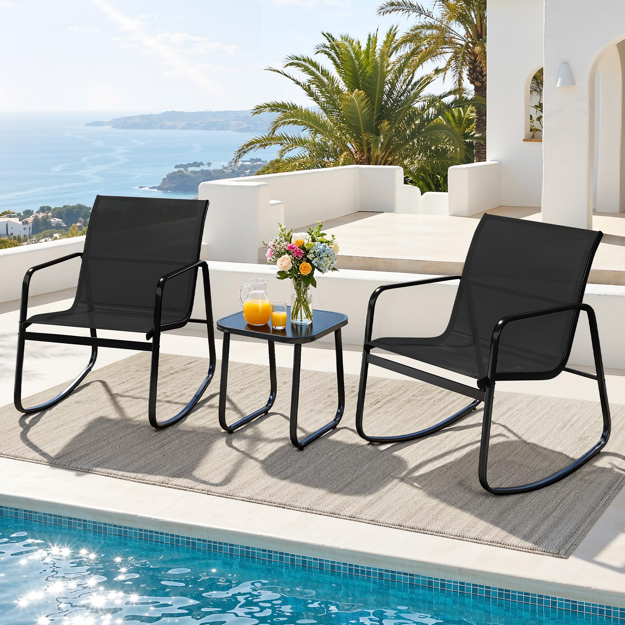 DWVO 3-Piece Textilene Set
