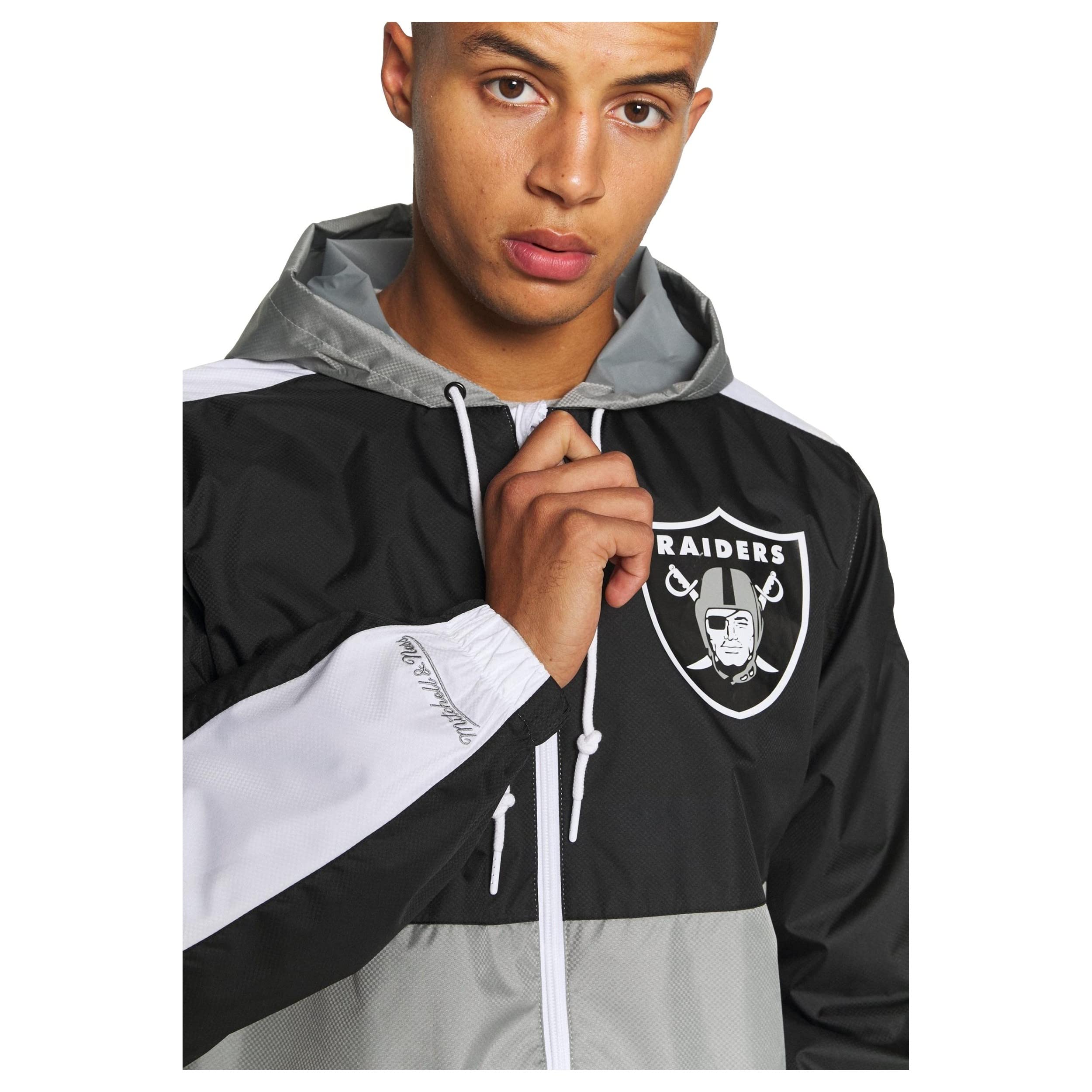 Mitchell & Ness Oakland Raiders NFL Gameday Veste imperméable