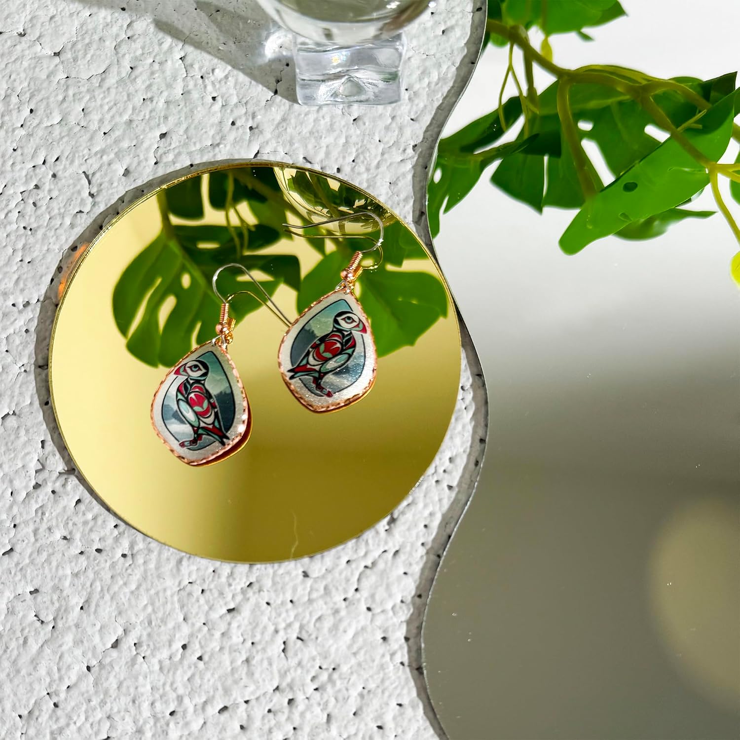 Northwest Coast Alaska Native Animals SpiritsTotem Earrings/Alaska Totem Earrings/Eagles/Lovebird/Beaver/Wolf/Whales/Owl/Sun/Salmon/Alaska Jewelry