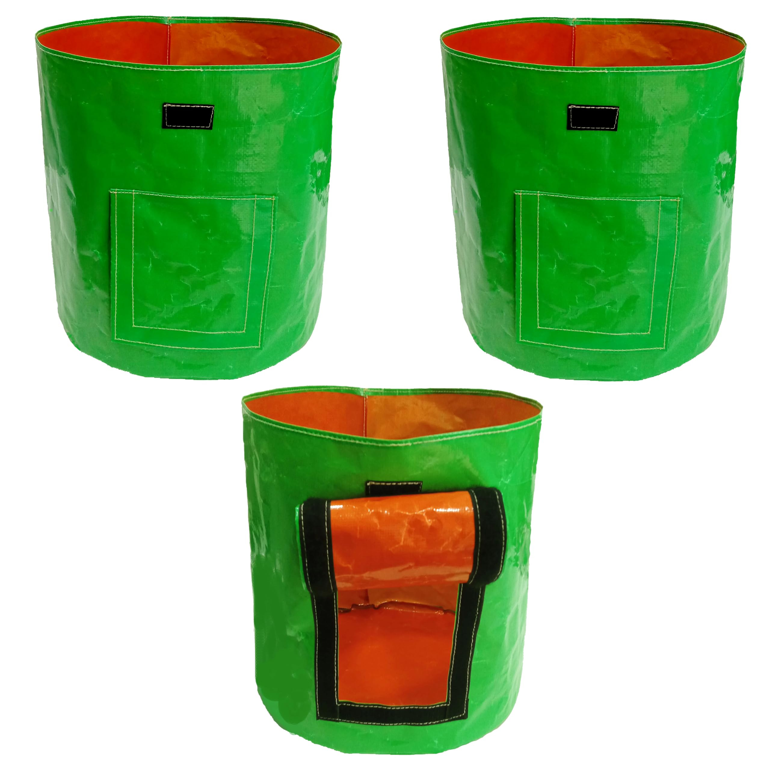 GARDECO HDPE 260 GSM UV Treated Potato Grow Bags with Flap, Planter Pot with Harvest Window for Vegetables (15x15 inch) Pack of 3 (B0CJ9FR8ZQ) Amazon Price History, Amazon Price Tracker