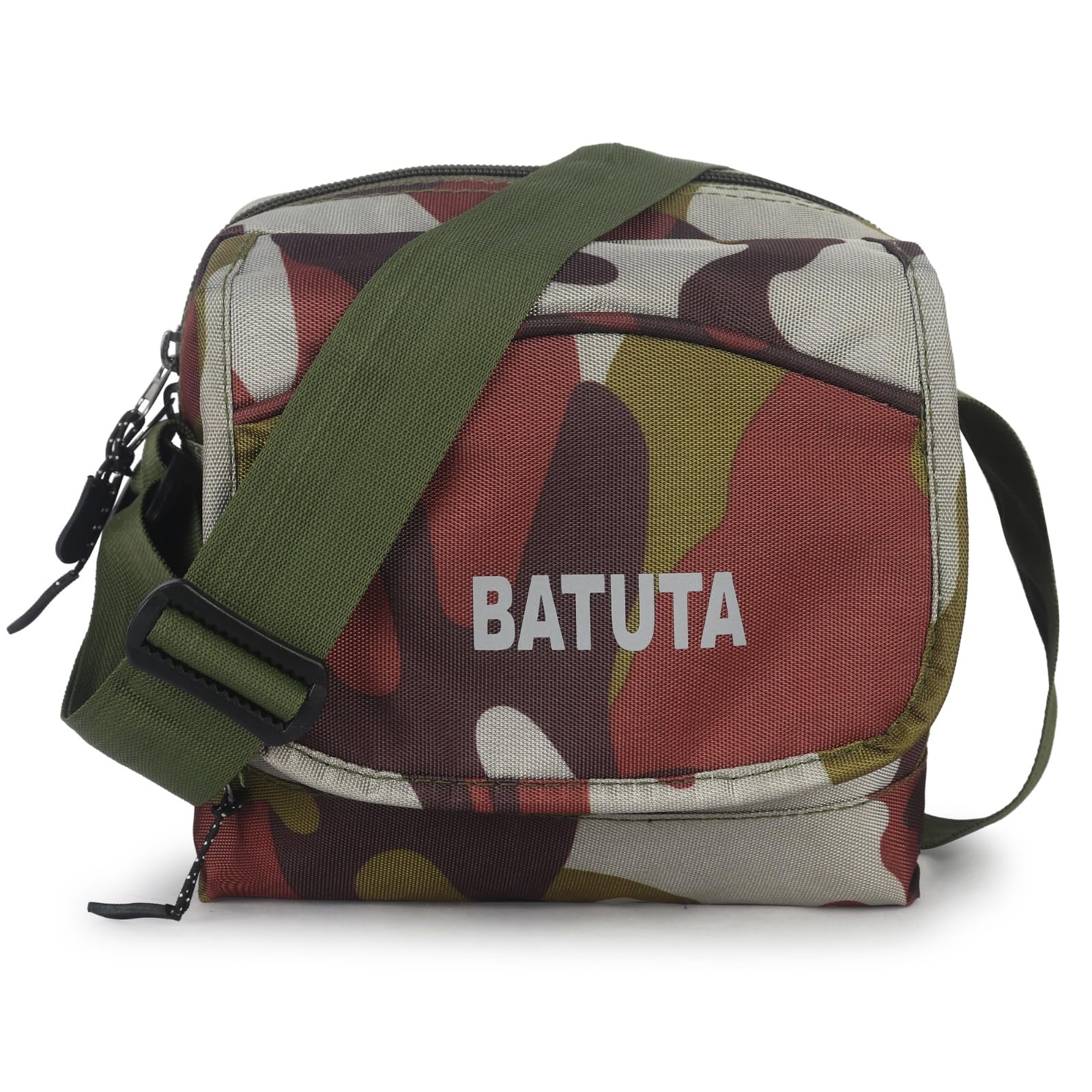batuta hub BATUTA Polyester Sling Cross Body Travel Office Business Messenger One Side Shoulder Bag for Men & Women Army Print Waterproof (8inch x 7inch x 4inch)-picture-30