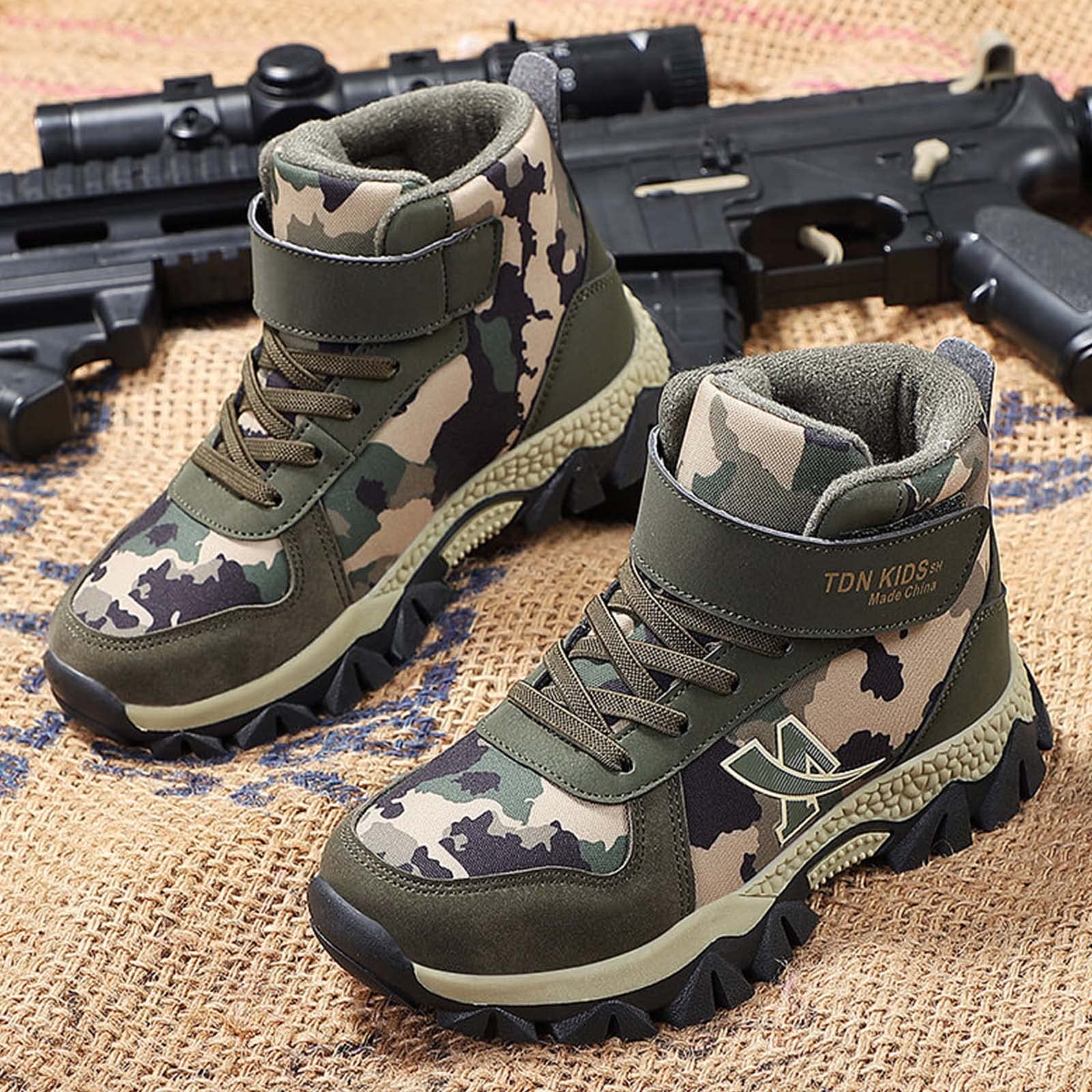 CERYTHRINA Zapatos de senderismo para niños impermeables antideslizantes invierno