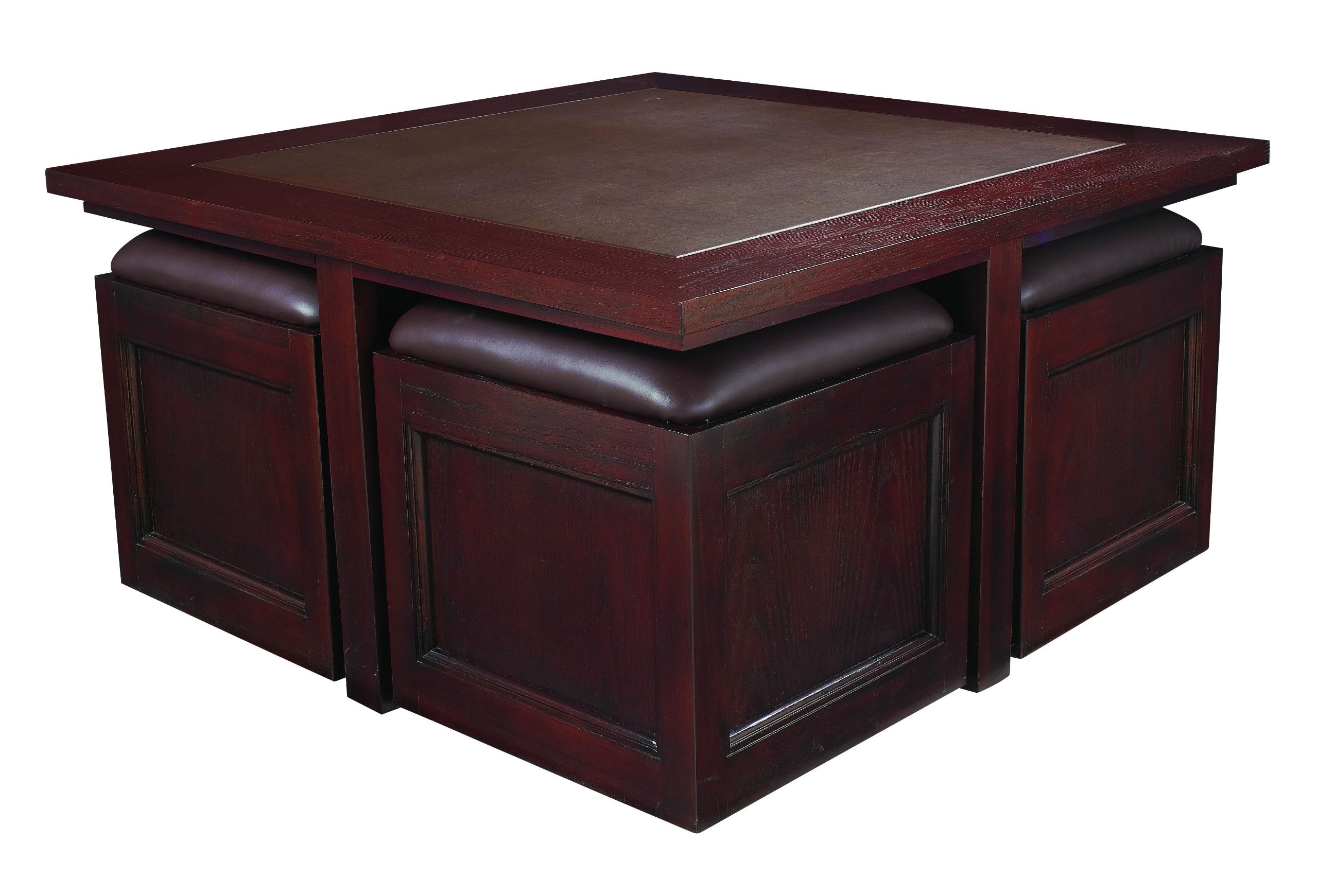 Hammary Kanson Coffee Table Set Finish: Oxblood