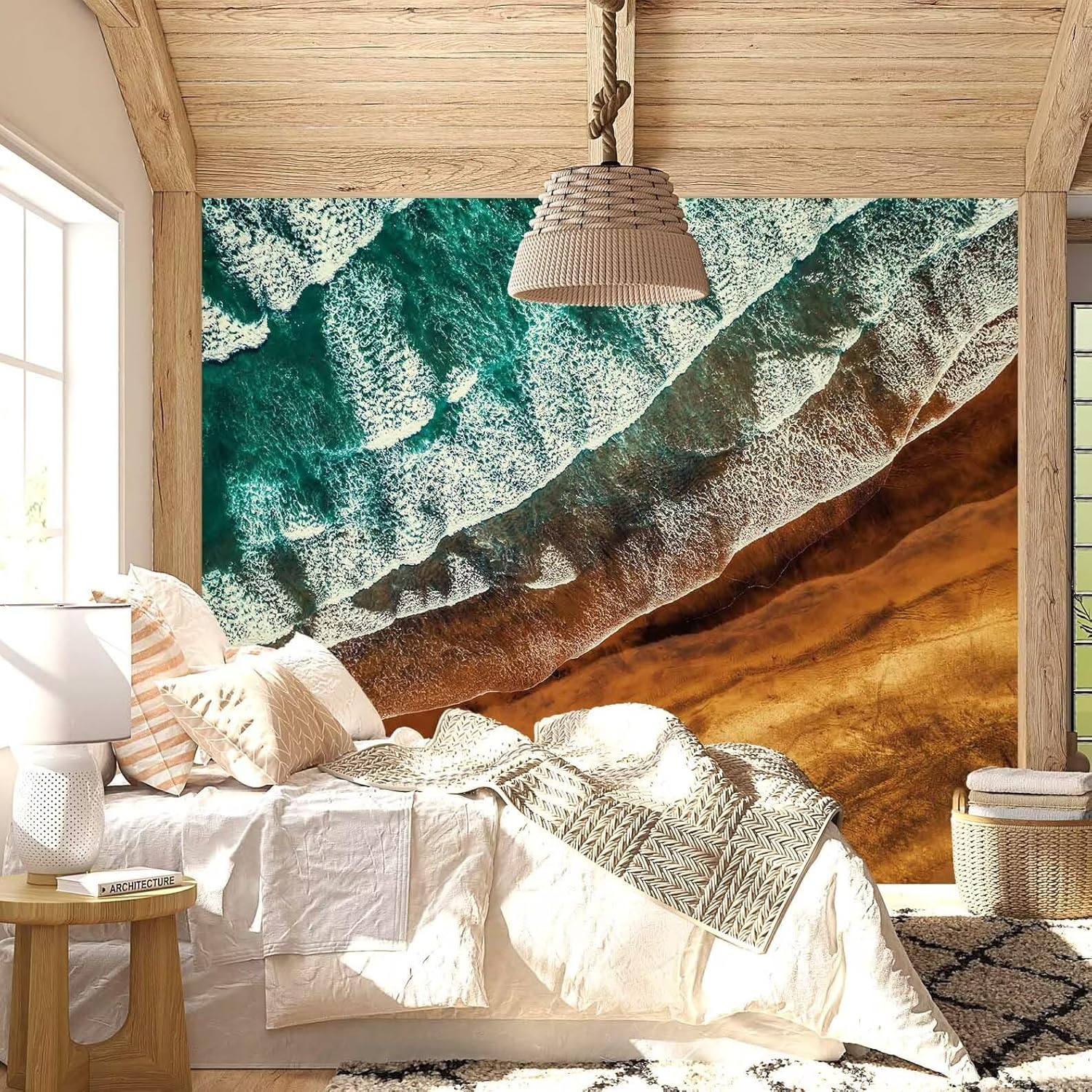Wall Murals Peel and Stick ，Canvas murals Wallpaper Removable Waterproof Large Wallpaper for Living Room Bedroom (A12, 137×98inch)