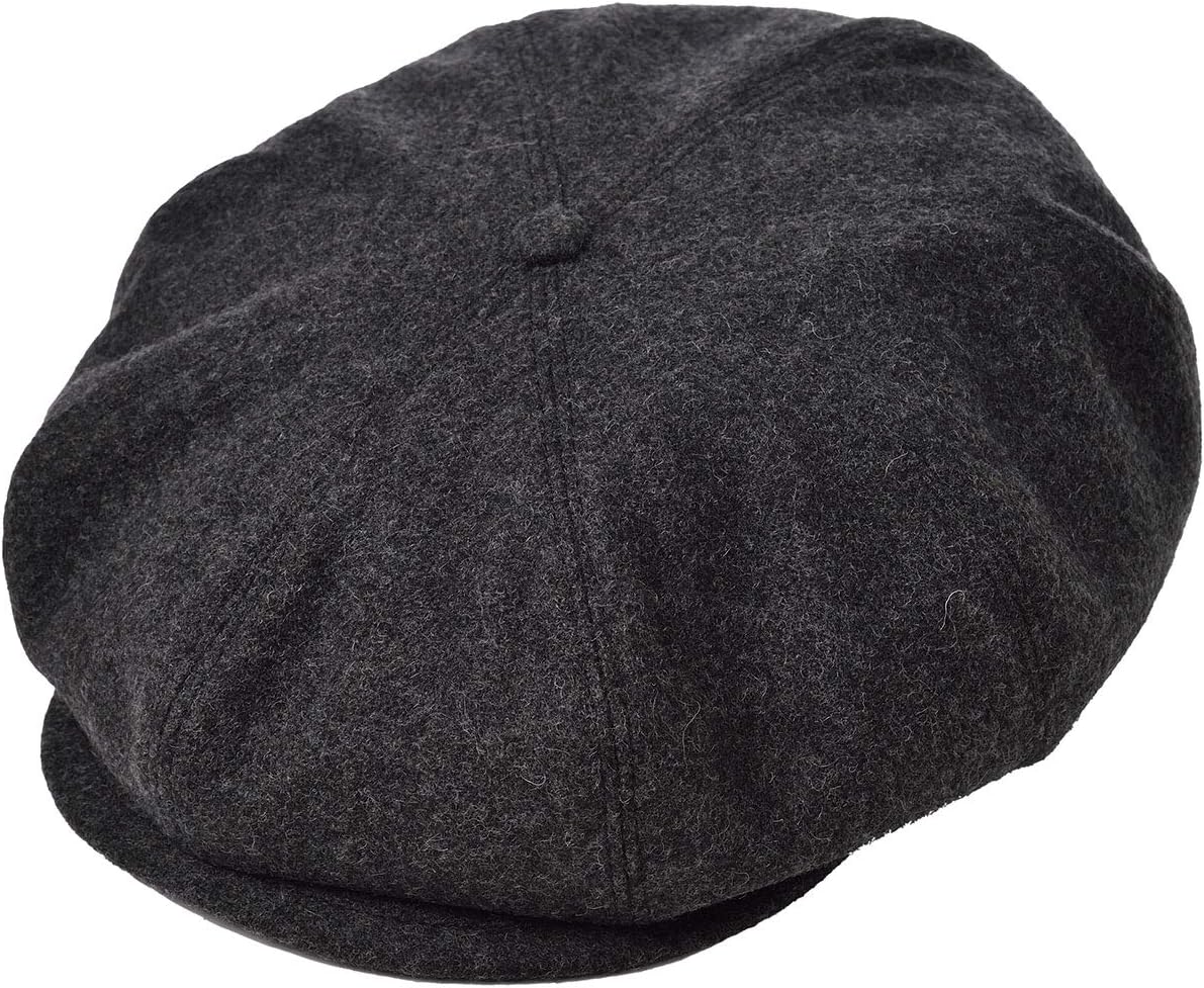 ADJUSTABLE COSTUME キャスケット ブラウン系 レザー キャスケット