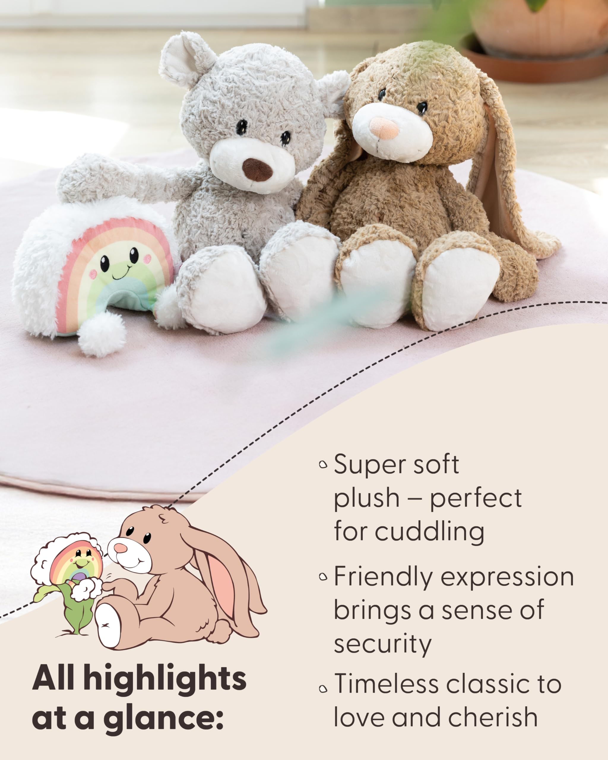 NICI Kuscheltier Bär Finni schlenkernd 25cm online bestellen | MÜLLER
