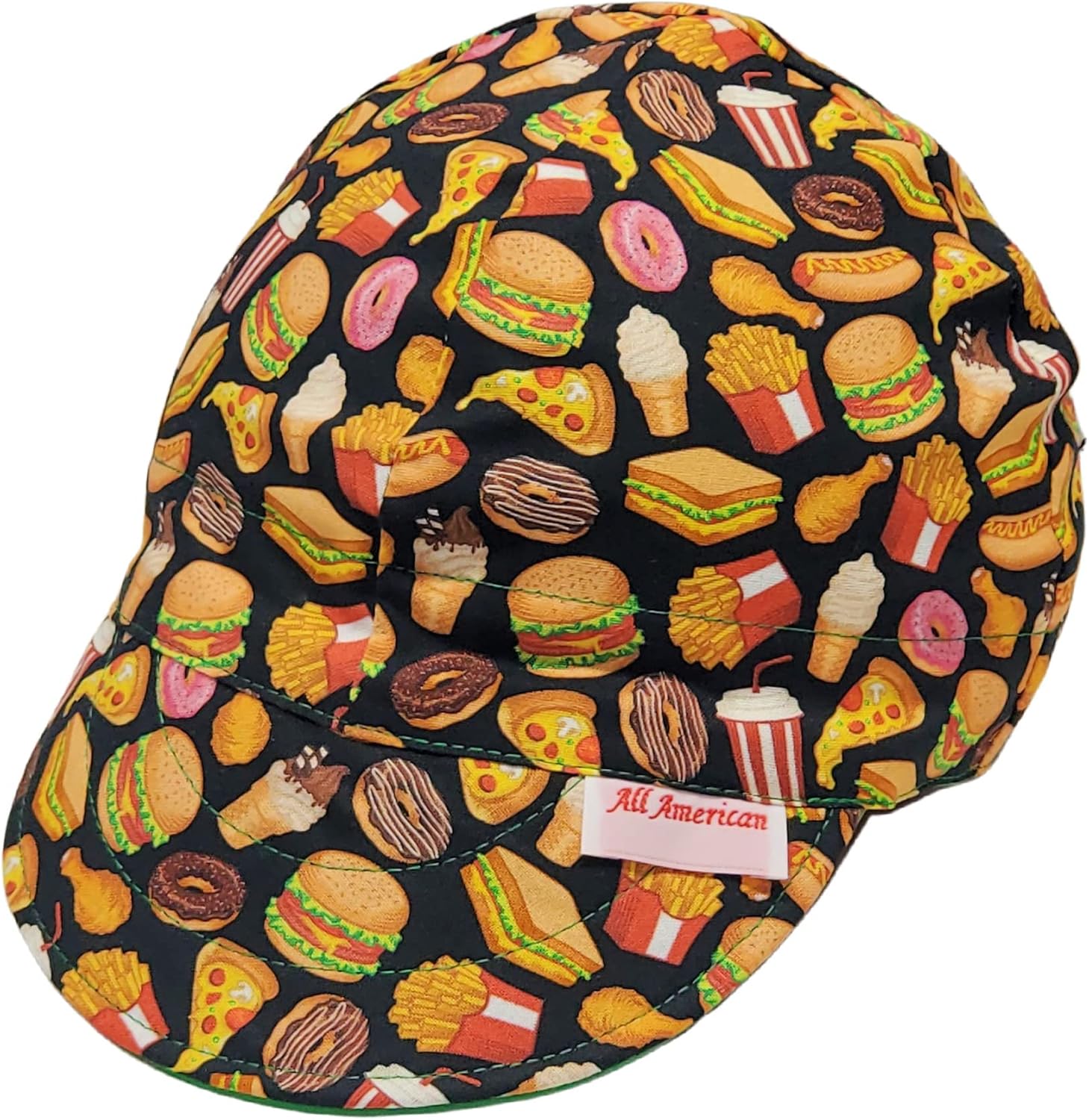 All American Hats Midnight Snack Welding Hat Cap Medium 7