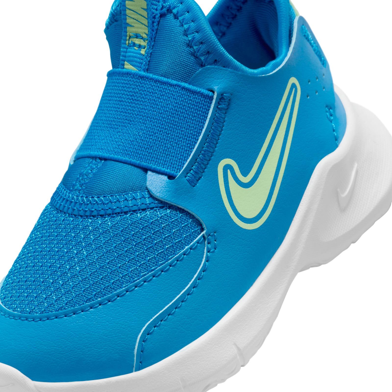 Nike Flex Runner 3 Baby/Toddler Shoes (FN1478-400, Photo Blue/Vapor Green) Size 2