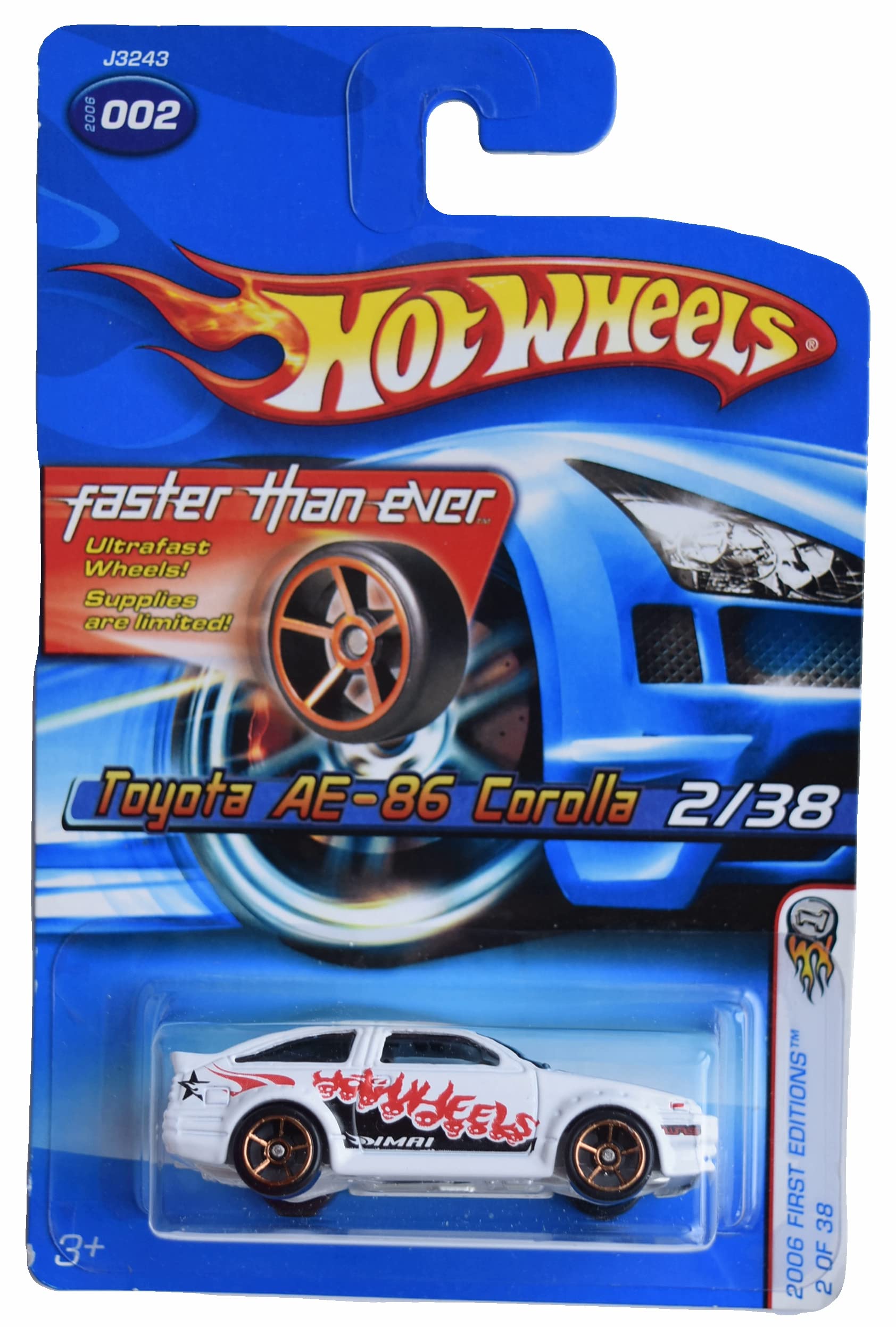 Amazon.com: Hot Wheels Toyota AE 86 Corolla : Toys & Games