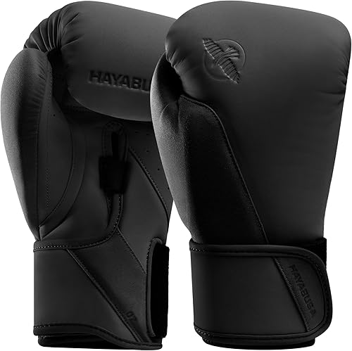 Hayabusa Guantes de boxeo T360  Revolucionaria ergonomía de mano  Soporte de muñeca empoderador  Cierre de correa simple o doble  Entrenamiento,