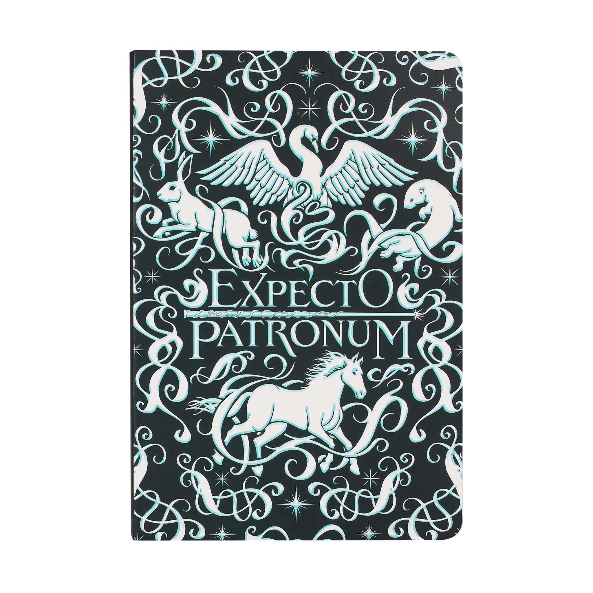 Half Moon Bay | Harry Potter | Expecto Patronum A5 Notebook | Journal & Mini Notebook | Small Notebook & Stationery Supplies | Book Lover Gifts