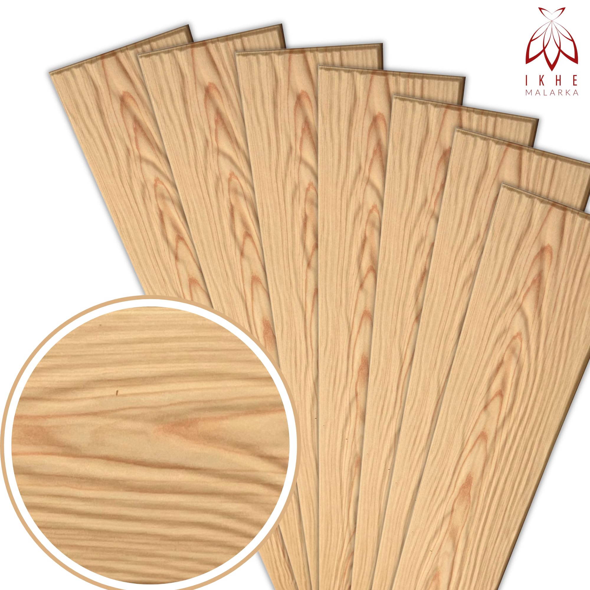 Eurodeco - Pannelli da soffitto con texture 3D, 10 m²/60 pezzi, effetto legno, in polistirene XPS, imitazione del polistirolo, 100 x 16,7 cm (P4-1)