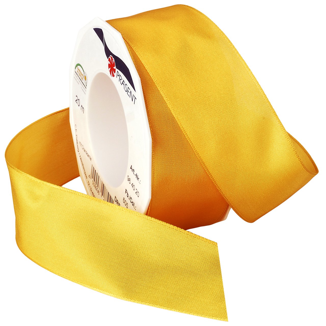 Morex Ribbon Präsent Dream Wired Taffeta Ribbon Spool, 1-1/2-Inch by 22-Yard, Cabin Yellow (09638/20-605)