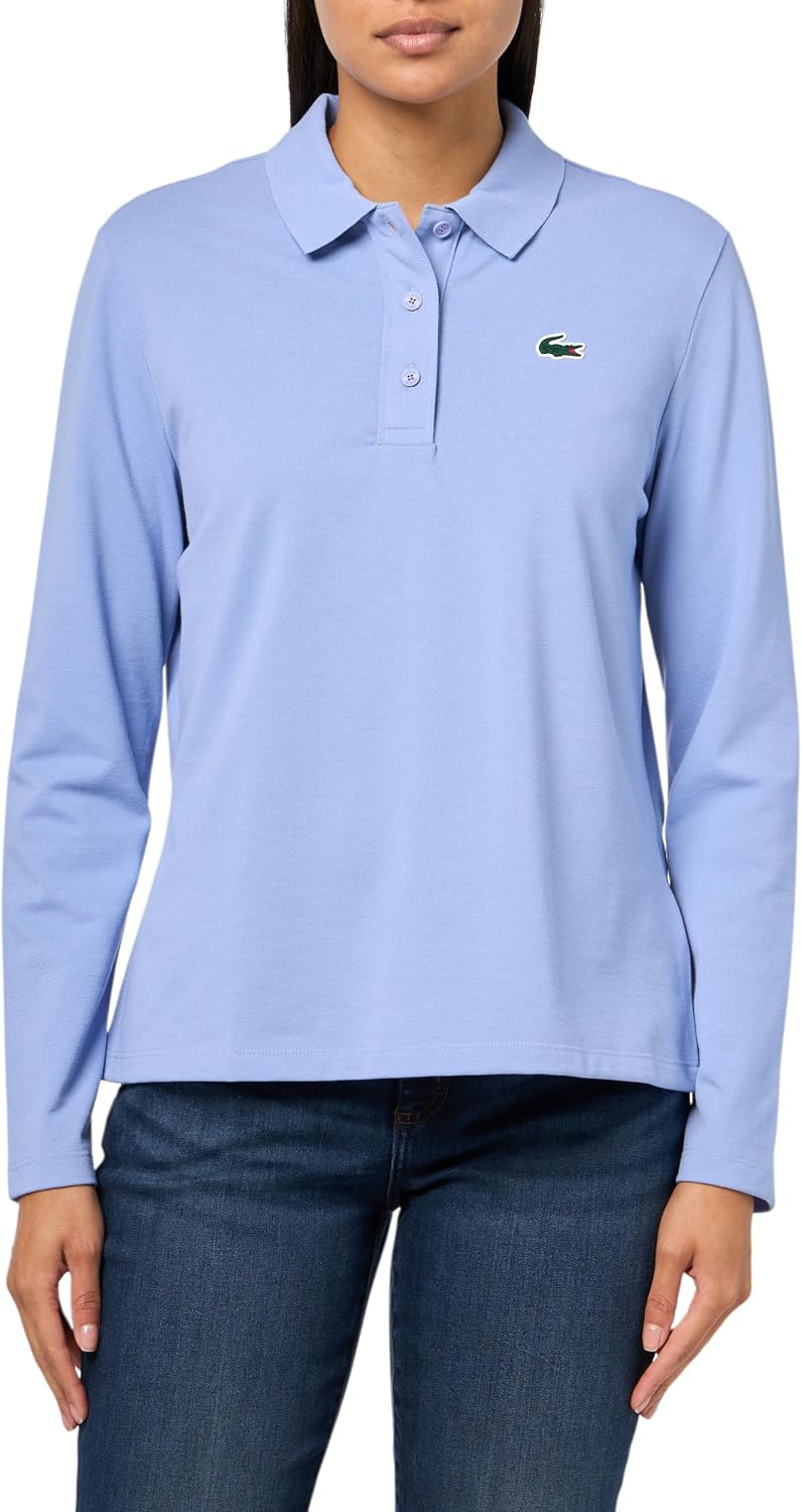 Lacoste Women's Long Sleeve Golf Polo