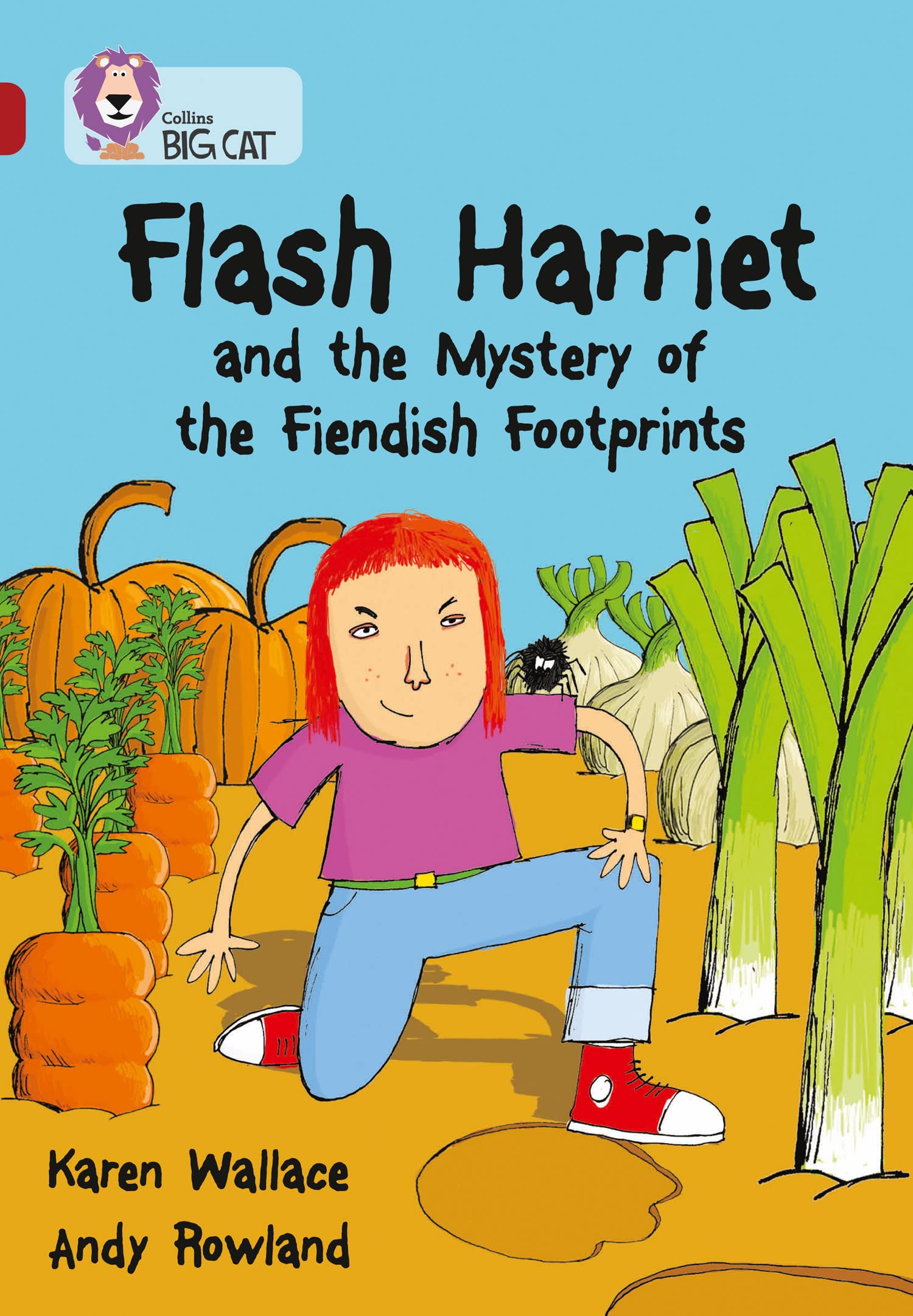 Collins Big Cat - Flash Harriet and the Mystery of the Fiendish Footprints: Ban