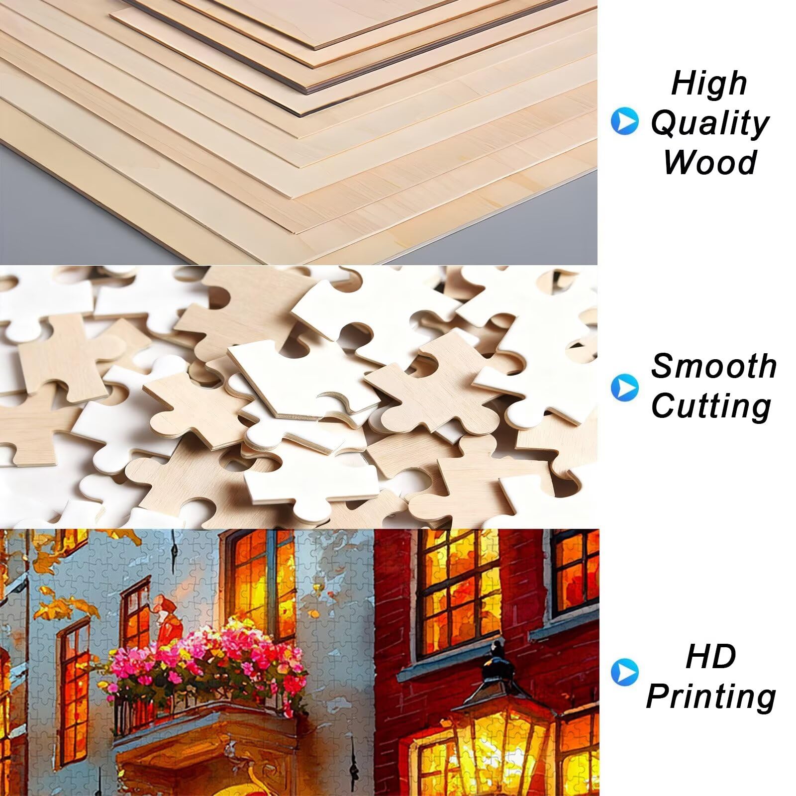 Puzzle 5000 elementów Wenecja, jesienne drewniane puzzle dla dorosłych, puzzle z wykwintnym opakowaniem, rodzinne gry edukacyjne, puzzle do wystroju domu, prezent dla kobiet, prezent dla mężczyzn, P