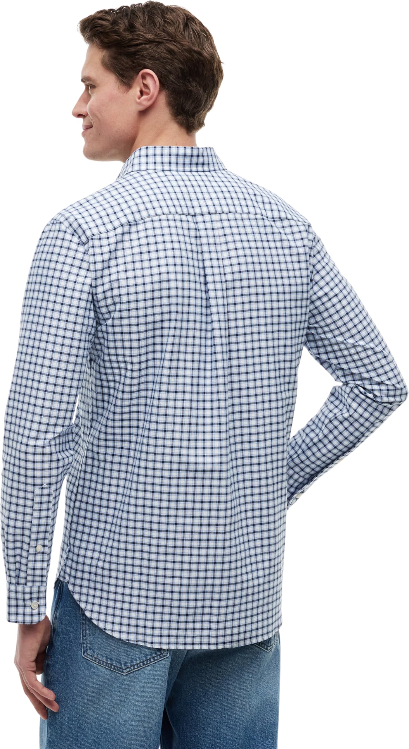 Tommy Hilfiger Herren Heritage Oxford Small Check Sht Mw0mw43305 L/S Shirt (1er Pack)