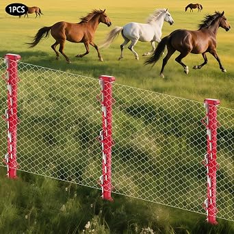 Fence Stretcher Bar with 5 Wedge Design & Double-Sided Hook Supporting Various Types of Fencing Fabrics.