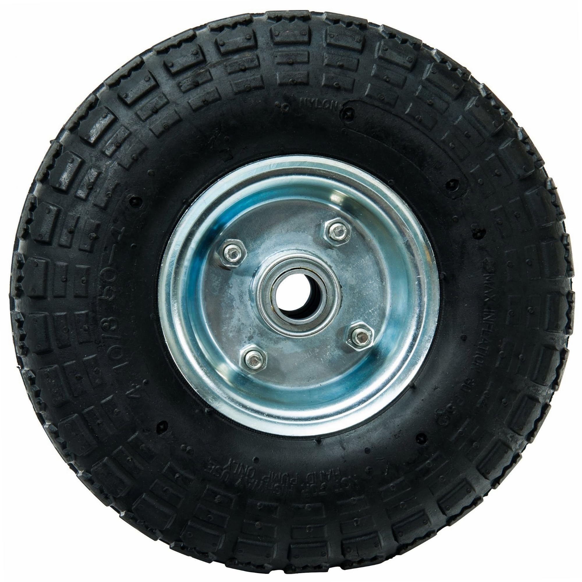 Rueda inflable 10 metal 260 x 20mm 2 piezas WERKA PRO Agujero 20mm