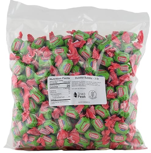 Miniatura 6 de Dubble Bubble Snack Peak Caja de regalo de 3 libras (uva)