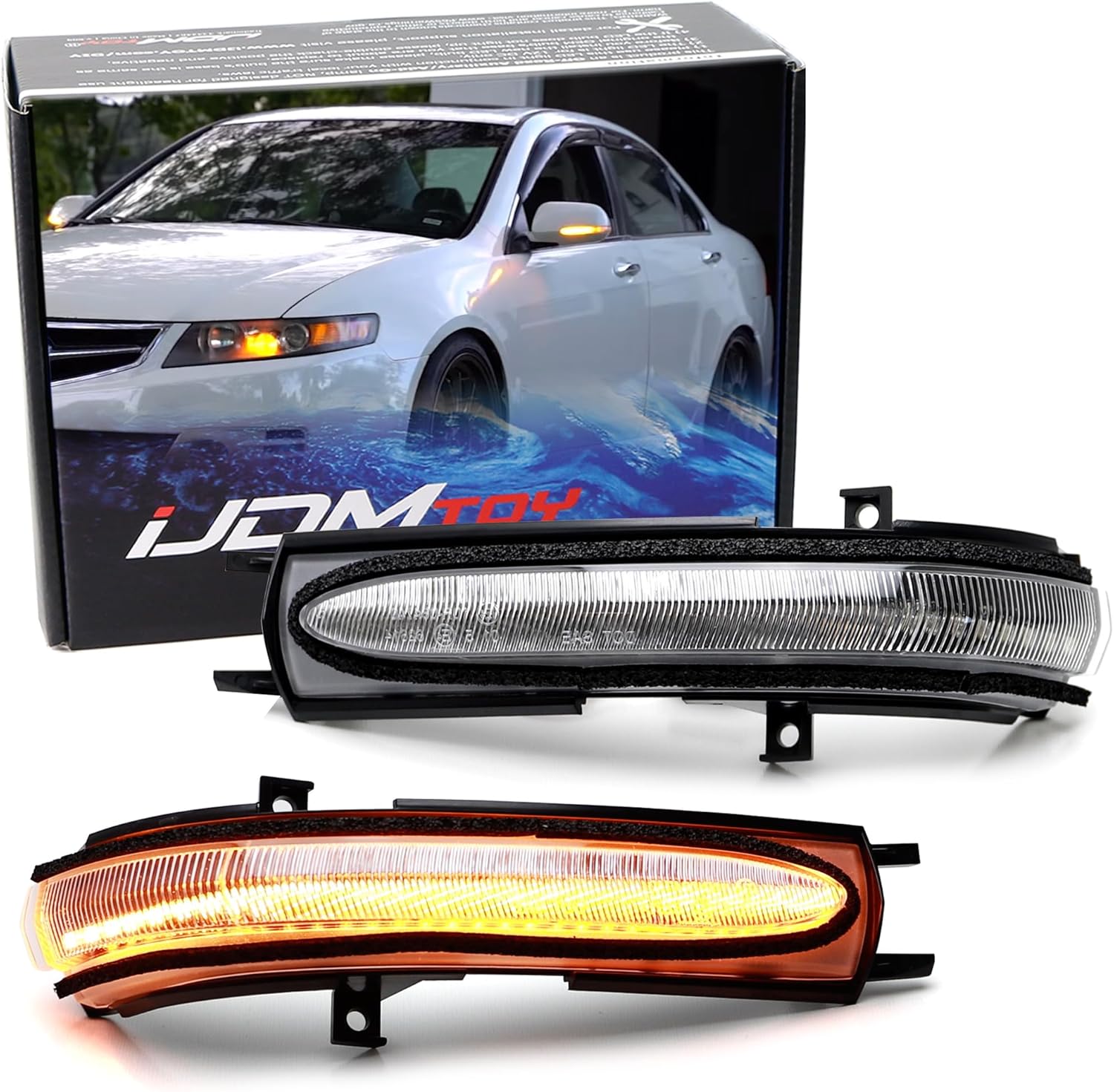iJDMTOY SemiClear Lens Full LED Strip Dynamic Sequential