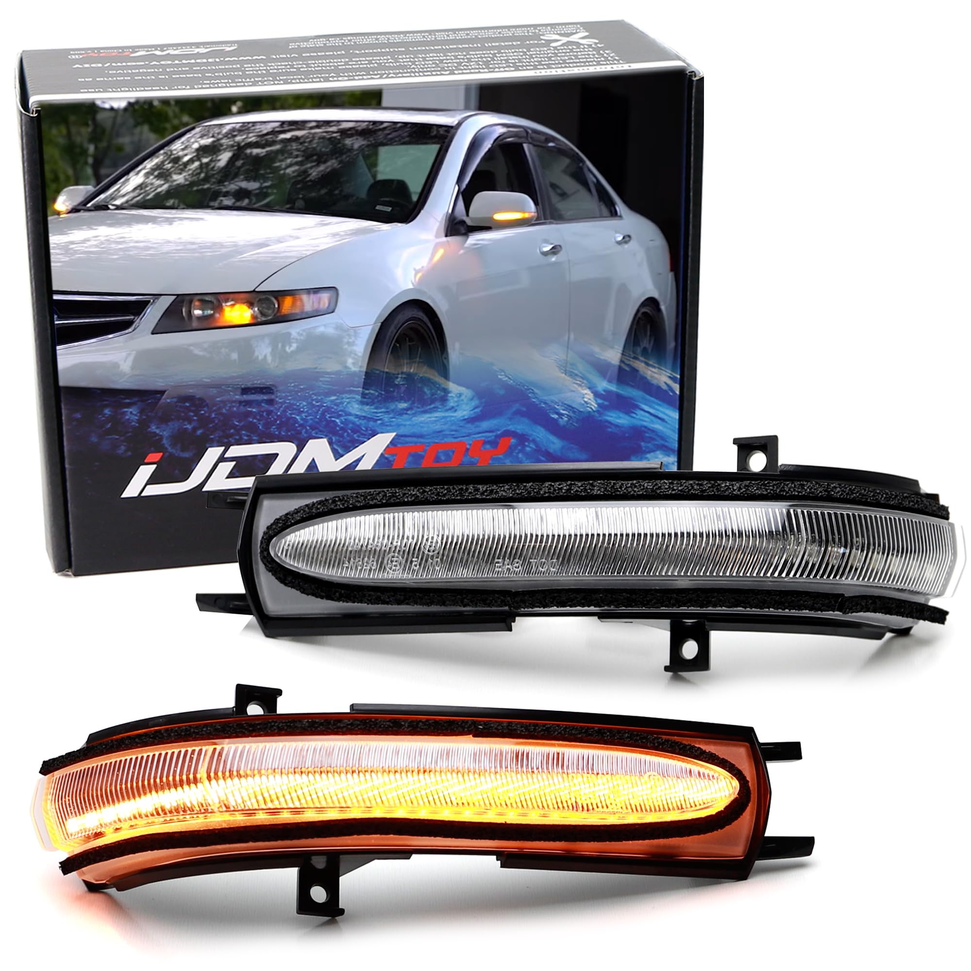 Amazon.com: iJDMTOY LED Side Mirror Turn Signal Lights For Acura