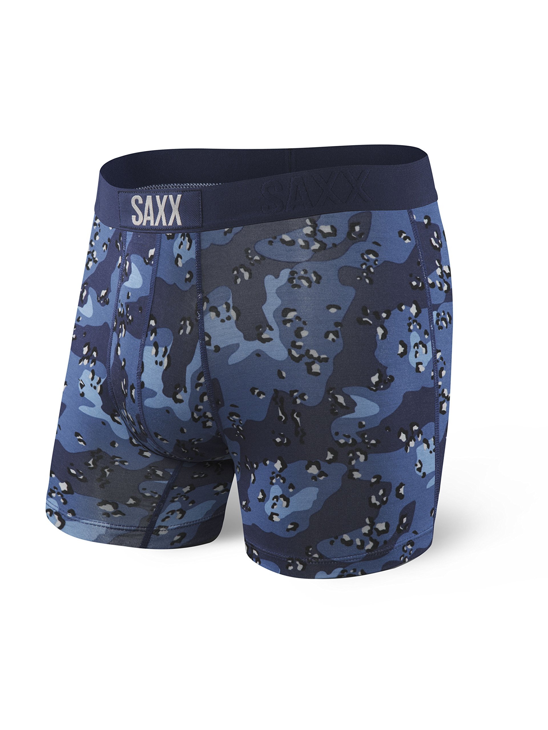 SAXX Underwear Co Mens Underwear with Pouch Vibe Super Soft Boxer Brief 3Pk