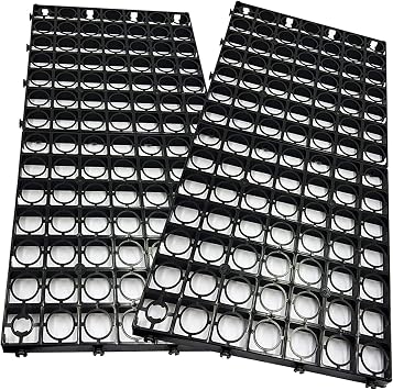 Pack Of 4 Paving Driveway Interlocking Turf Lawn Path Gravel Protector Mats
