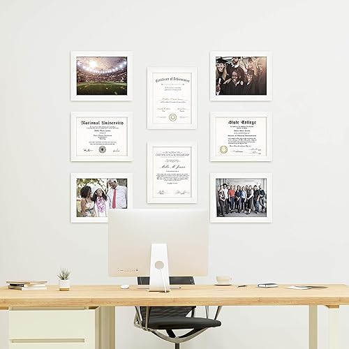 Vista 73 de MCS Studio Gallery - Portarretratos de textura de madera, negro, 10 x 10 pulgadas, para colgar y soporte posterior, marco cuadrado para fotos