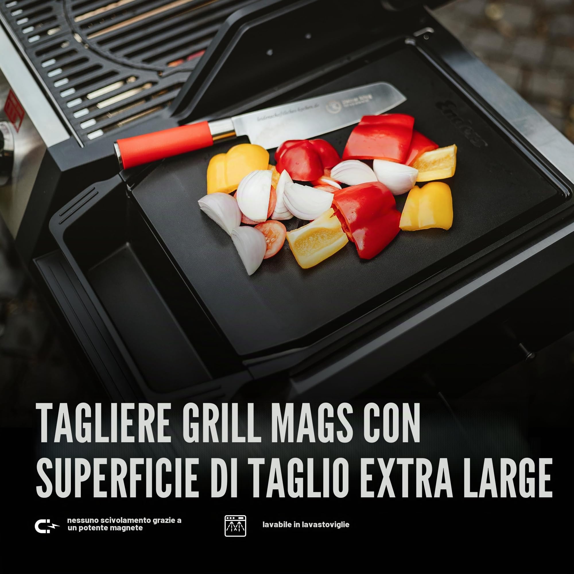 Enders Grill Mags - Tagliere magnetico - Accessorio da barbecue #7824