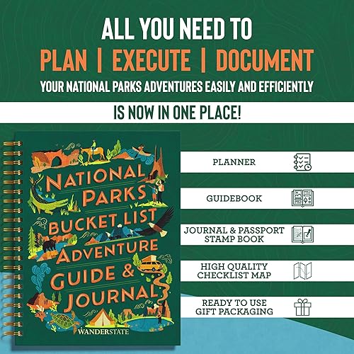 Miniatura 2 de National Parks Bucket List Adventure Guide & Journal: Your Way to Explore America's National Parks & Document Your Adventures for a Lifetime!