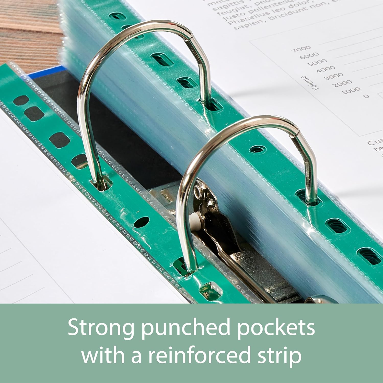 Summit A4 Punched Pockets, 200 Pack