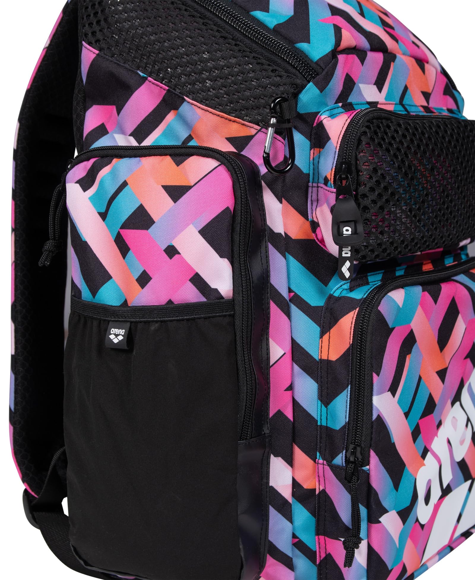 Arena One Go Rucksack, 45 Liter, Schwimmer, Sportler, Tagesrucksack, große Ausrüstung, Schwimmtasche