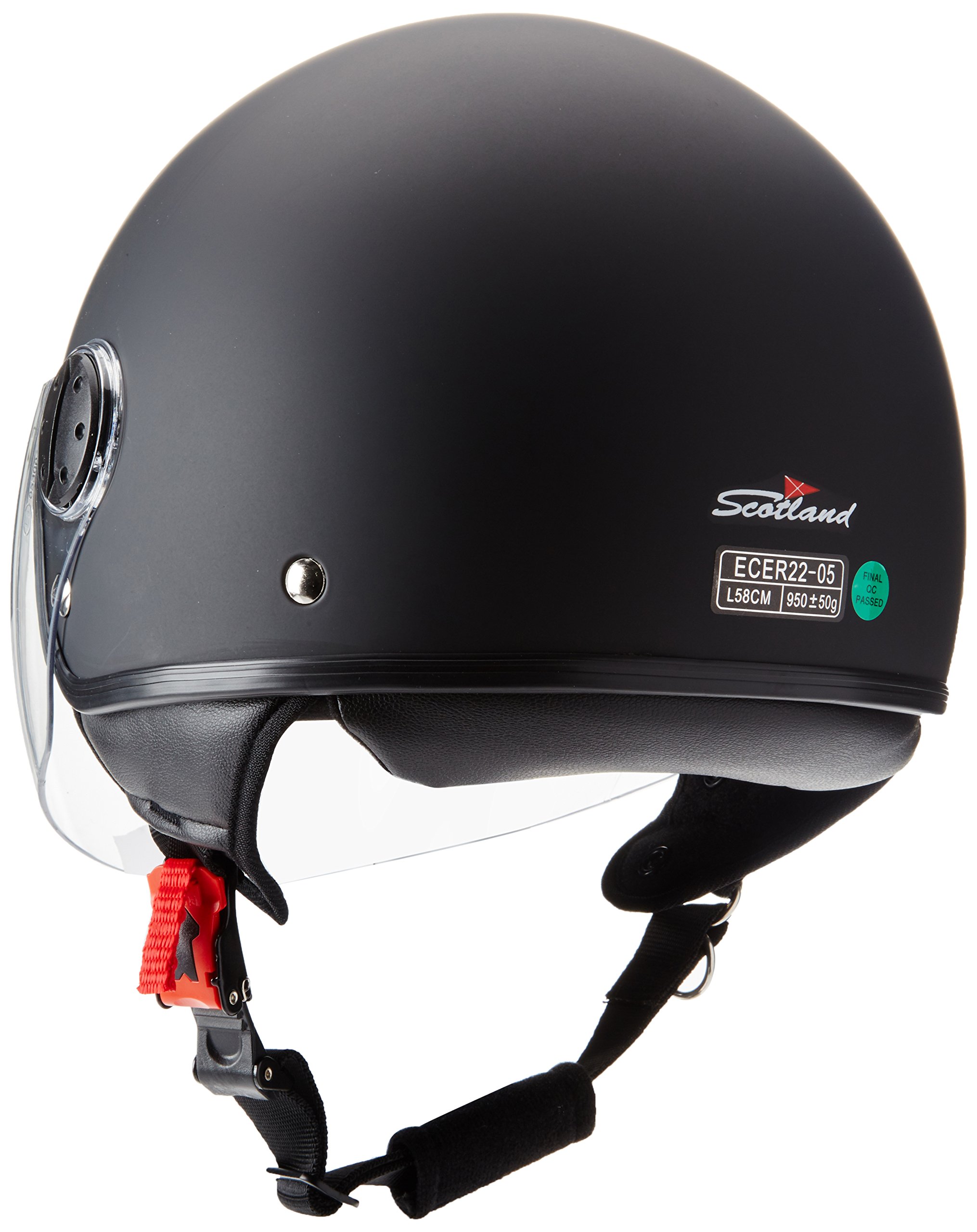 Scotland 100041 Flash, Black Matte, Size L Automotive