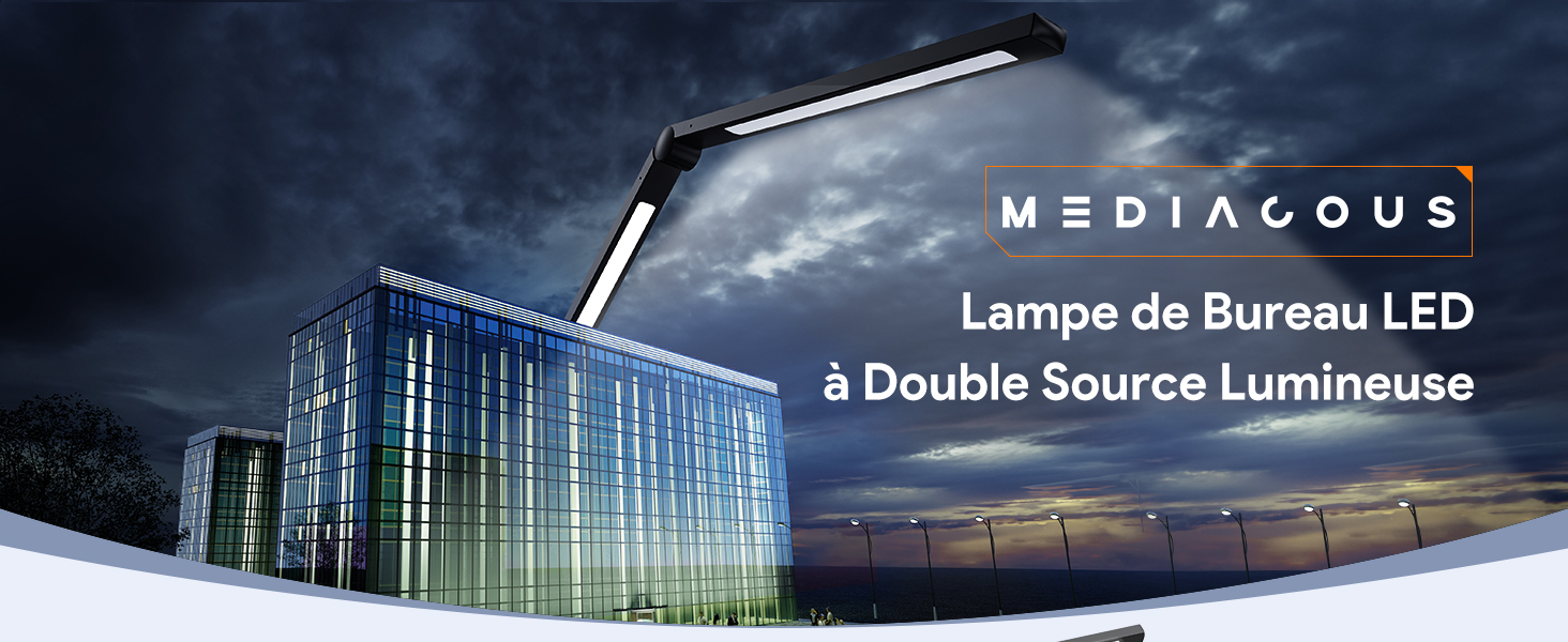 Lampadaire LED 3-en-1 Multifonction – 4 Températures De Couleur, Variation & Télécommande, Idéal Salon/Bureau/Chambre