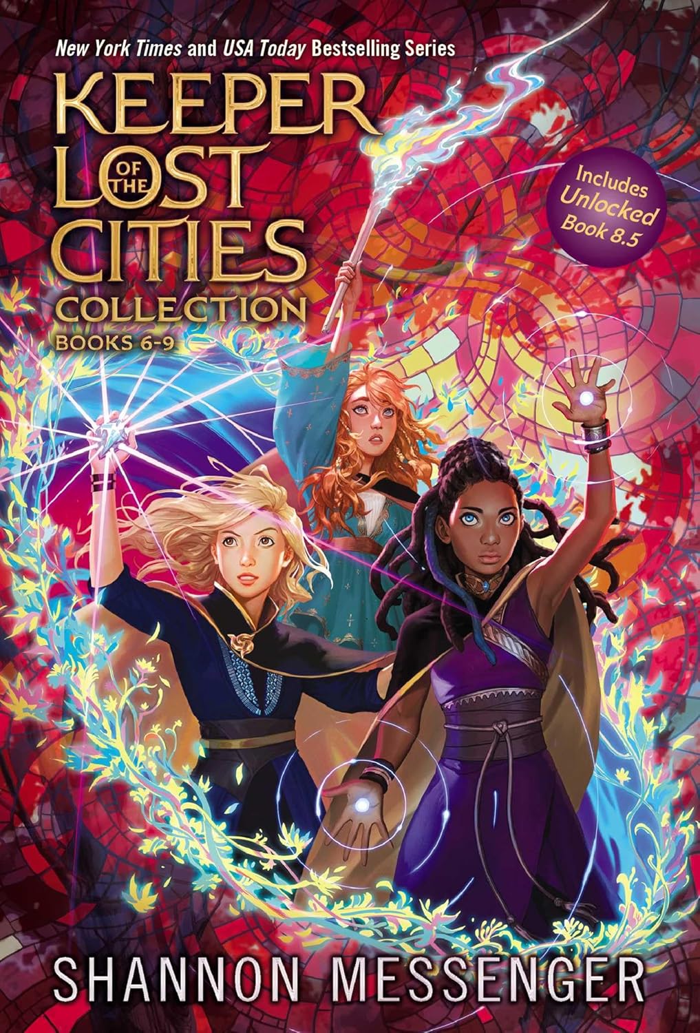 Keeper of the Lost Cities Collection Books 6-9 (Boxed Set): Nightfall; Flashback; Legacy; Unlocked Book 8.5; Stellarlune - Image 3