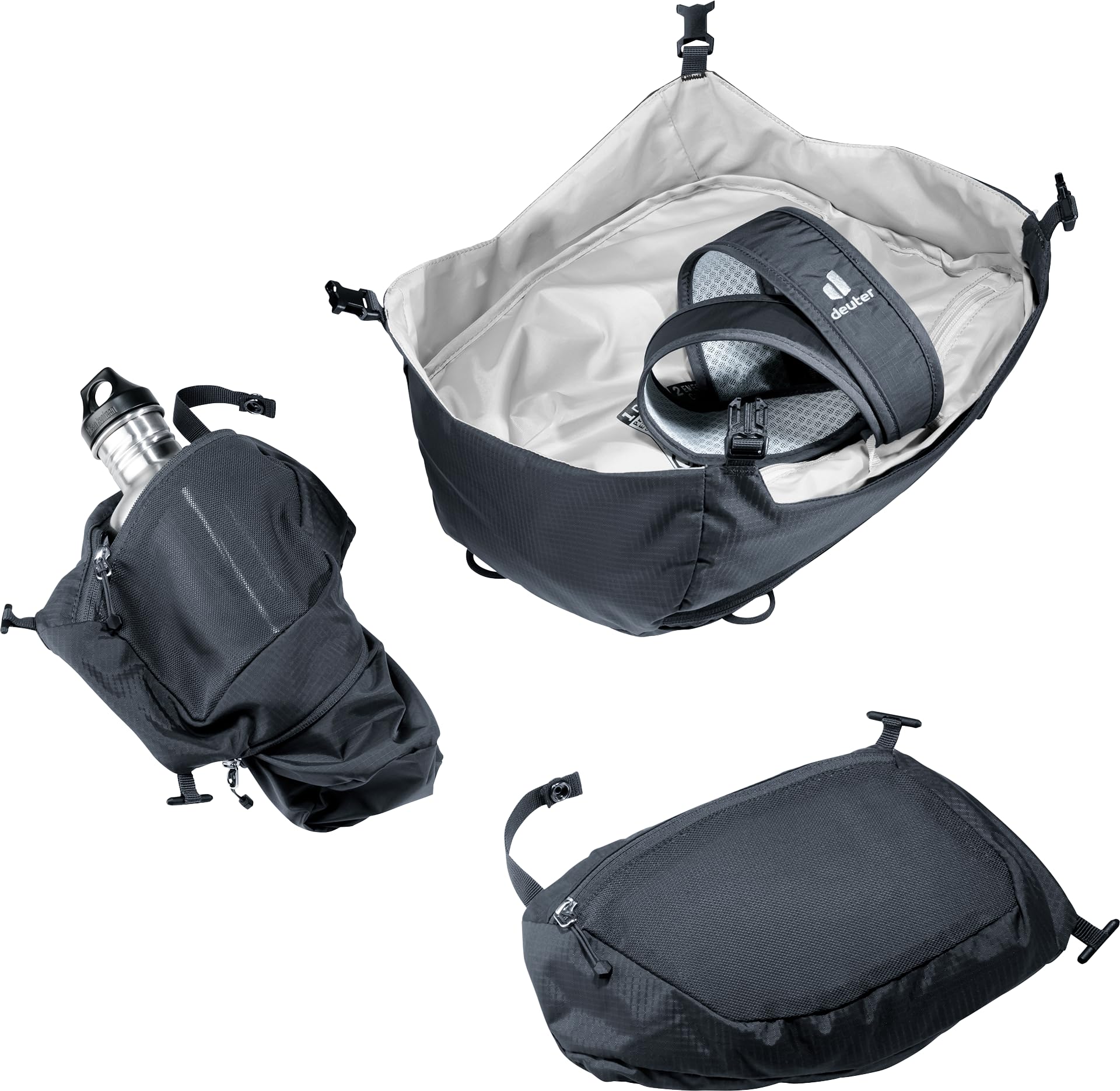 deuter Aircontact Pro 85+10 plecak trekkingowy, Kolor: czarny, 85+10 L, Minimalistyczny