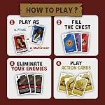 Traîtres à bord du jeu - Prix de la partie de l'identité secrète gagnante - Amusement, stratégie, bluffing et trahison 15-Minute Jeux populaires pour 3-8 joueurs - Âges 10+ | Jeu de cartes de famille