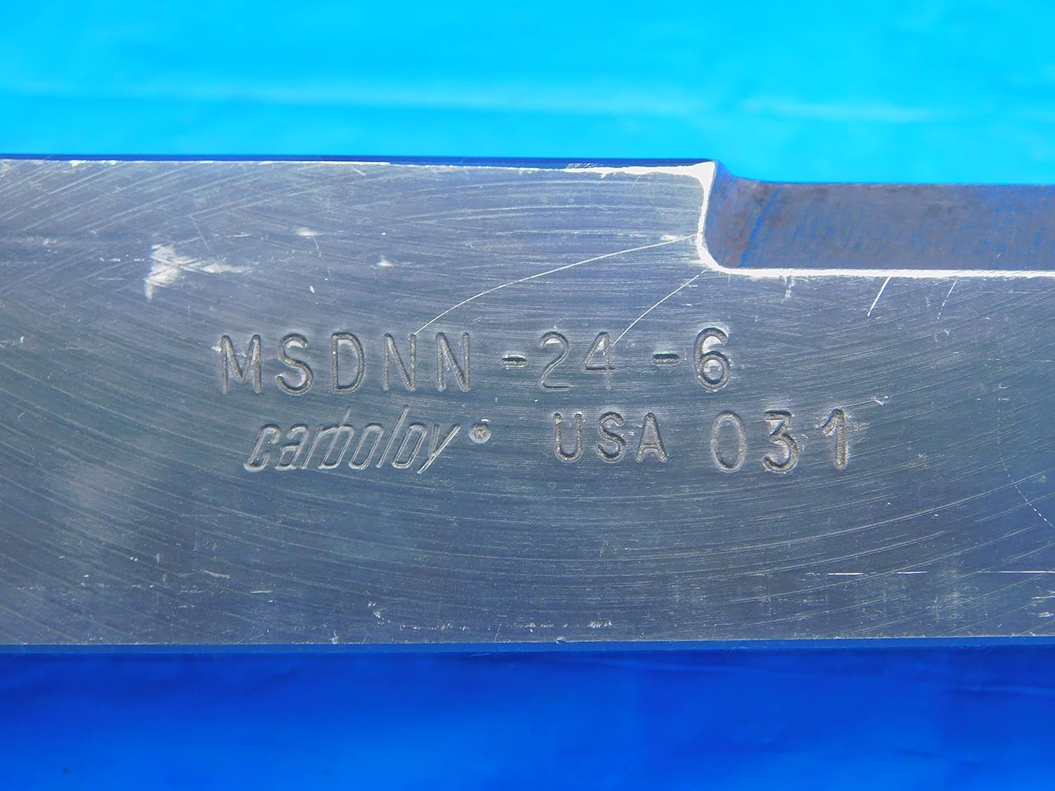SECO MSDNN-24-6 Lathe Turning Tool Holder 1 1/2 Square Shank 7" OAL CARBOLOY - AR7546AW2