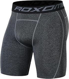 Compression Shorts Men Spandex Sport Gym Shorts Athletic Workout Running Tights Training Underwear