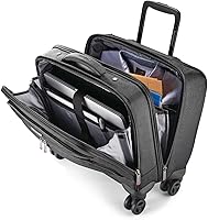 Vista 3 de Samsonite Xenon 3.0 Spinner Mobile Office Laptop Bag Negro