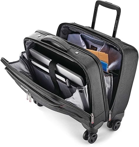 Miniatura 3 de Samsonite Xenon 30 Spinner - Bolsa para portátil de oficina móvil Xenon 30 156 Laptop Mobile Office Spinner Negro, Carbón