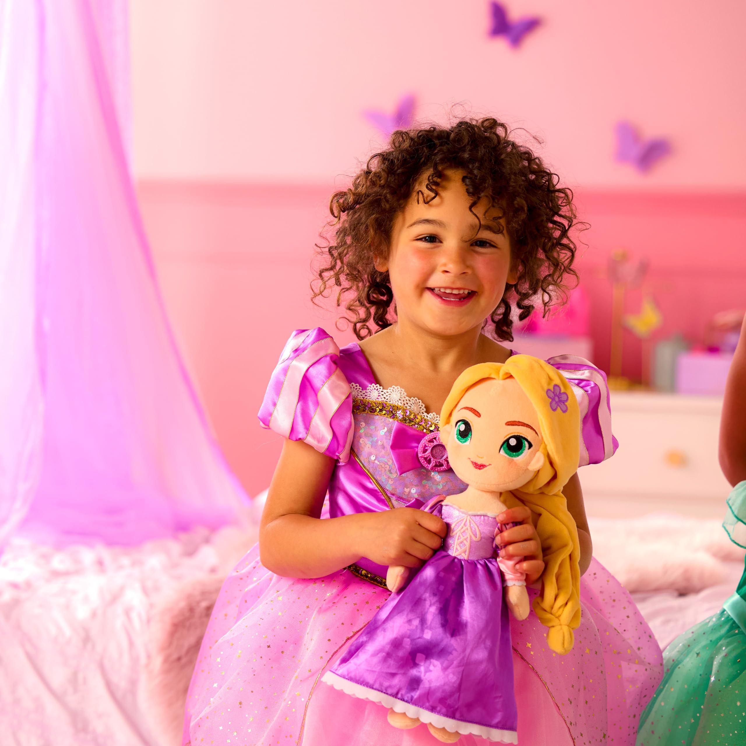 Disney Store Official Rapunzel Costume for Kids Tangled, Purple Princess Dress for Parties Roleplay & Halloween, 7-8 Years Old - Image 4