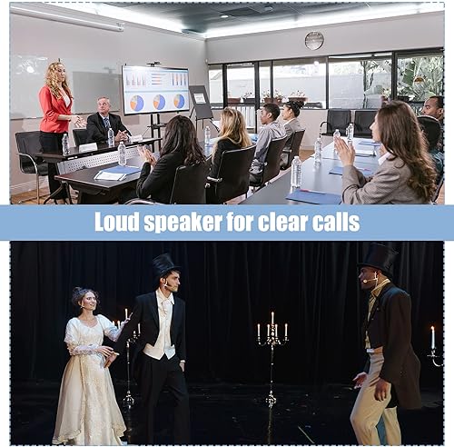 Miniatura 6 de TOODOO Micrófono eléctrico en la parte trasera del oído, mini micrófono XLR sobre la oreja, micrófono XLR con cable XLR de 4 pines y micrófono,