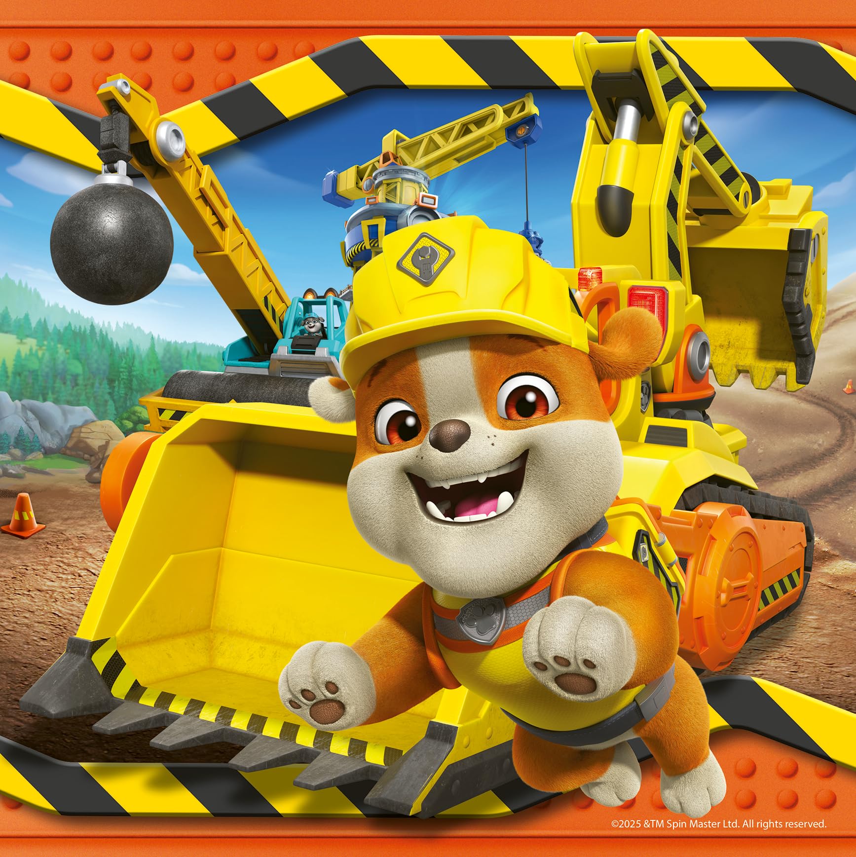 Ravensburger Paw Patrol Rubble & Crew Toys and Gifts, 3x 49 Piece Jigsaw Puzzles for Kids Age 5 Years +, Vibrant - Image 4