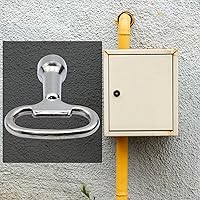 Vista 4 de Antrader Llave triangular de 2.0 x 1.5 pulgadas, llave de enchufe triangular Matel, llaves universales para bloqueo de panel triangular, 6 piezas