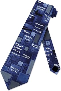The Beatitudes Religious Ties Inspirational Mens Necktie