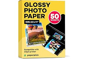 High-Quality Glossy Photo Paper 8.5 x 11 for Professional-Grade Prints